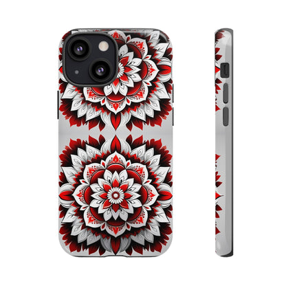 Flower Symmetry Pattern Tough Case