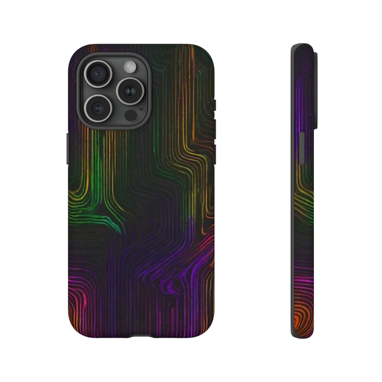 Violet Art Pattern Tough Case