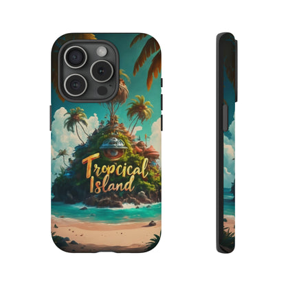 Tropical Island Tough Case