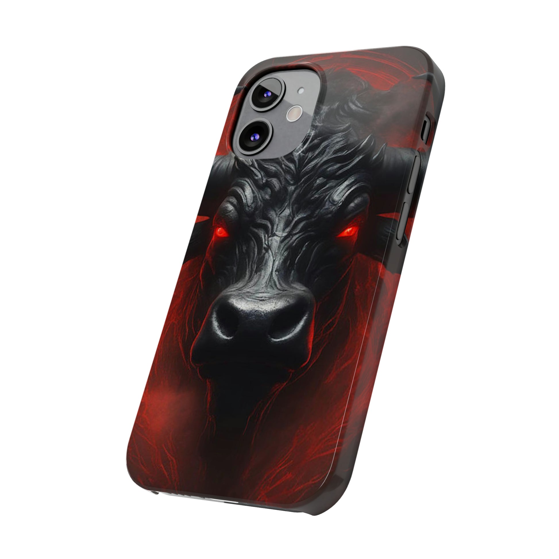 Red Eye Bull Slim Phone Case - Colorwink