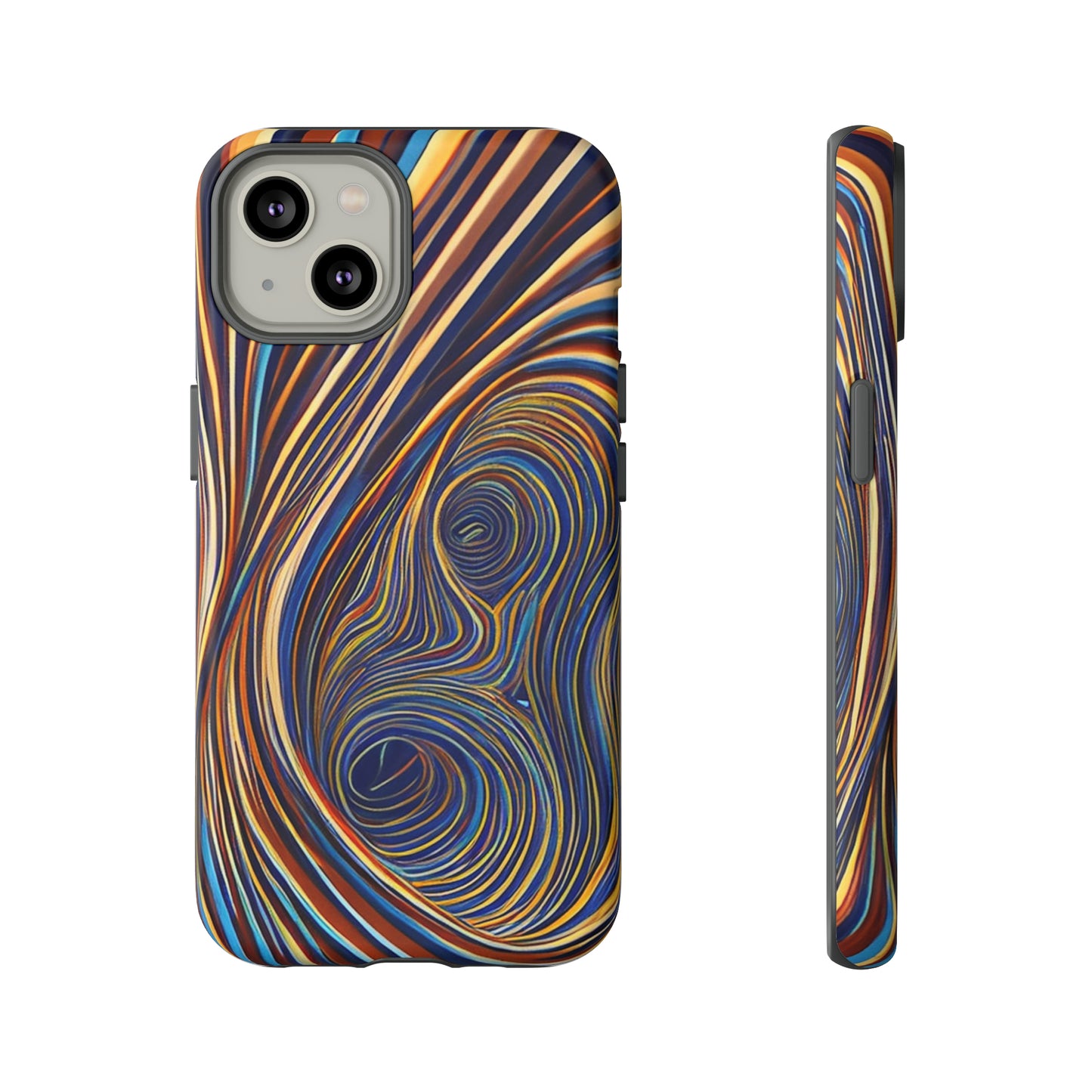 Spiral illusion Pattern Tough Case