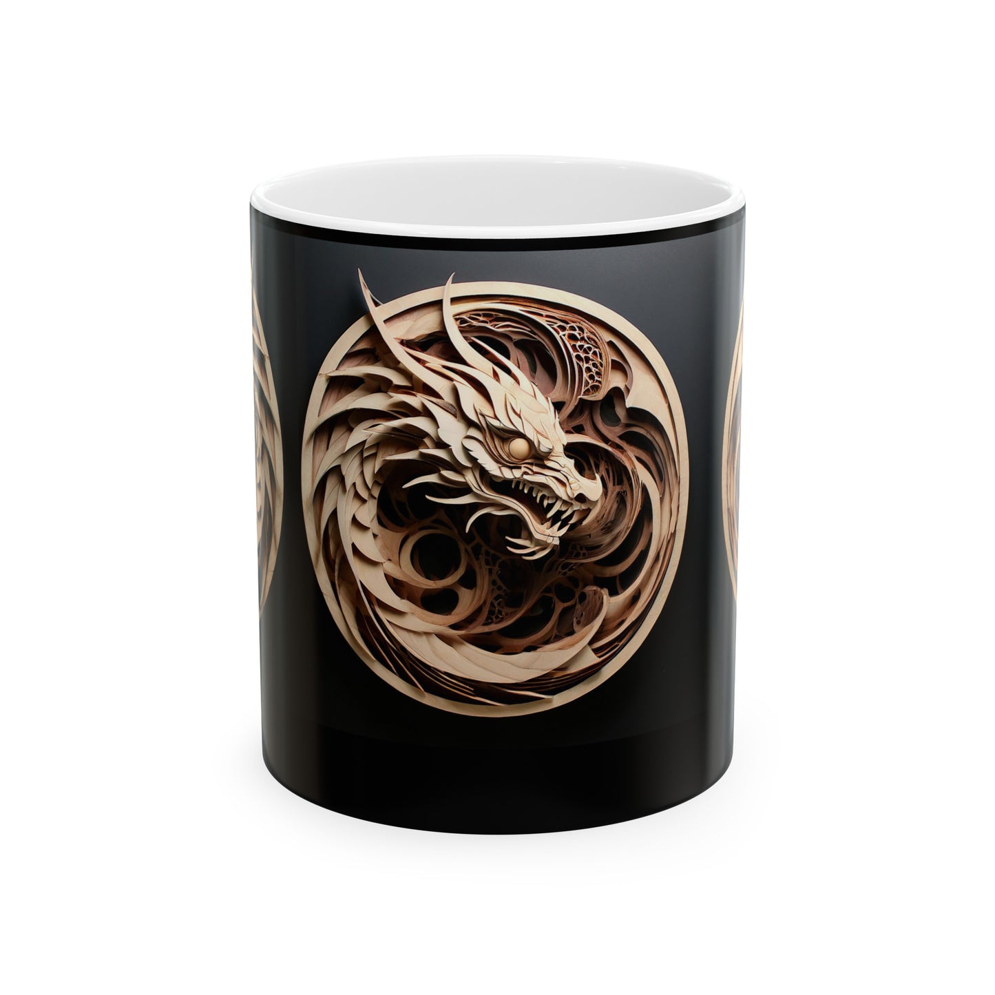 Dragon Medal Coffee Mug