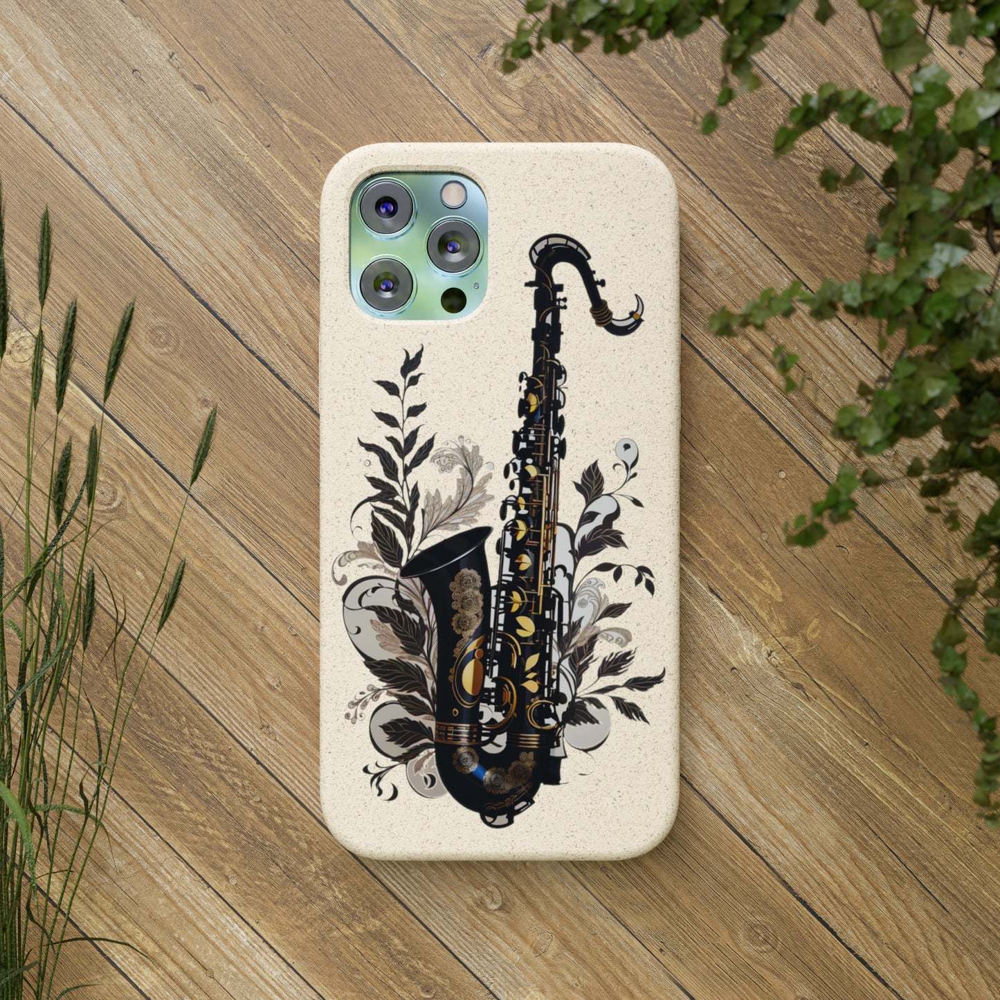 Saxophone Vibes Biodegradable Case