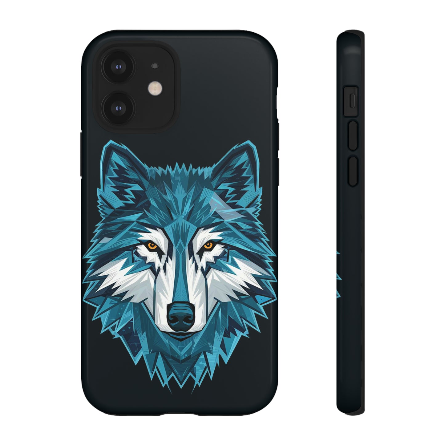 Cubism Wolf Art Tough Case