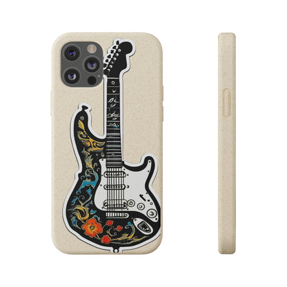 Artistic Guitar Trendy Biodegradable Cases