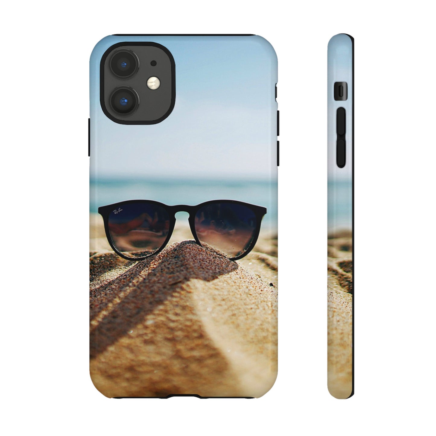 Sunglass on Beach Tough Case