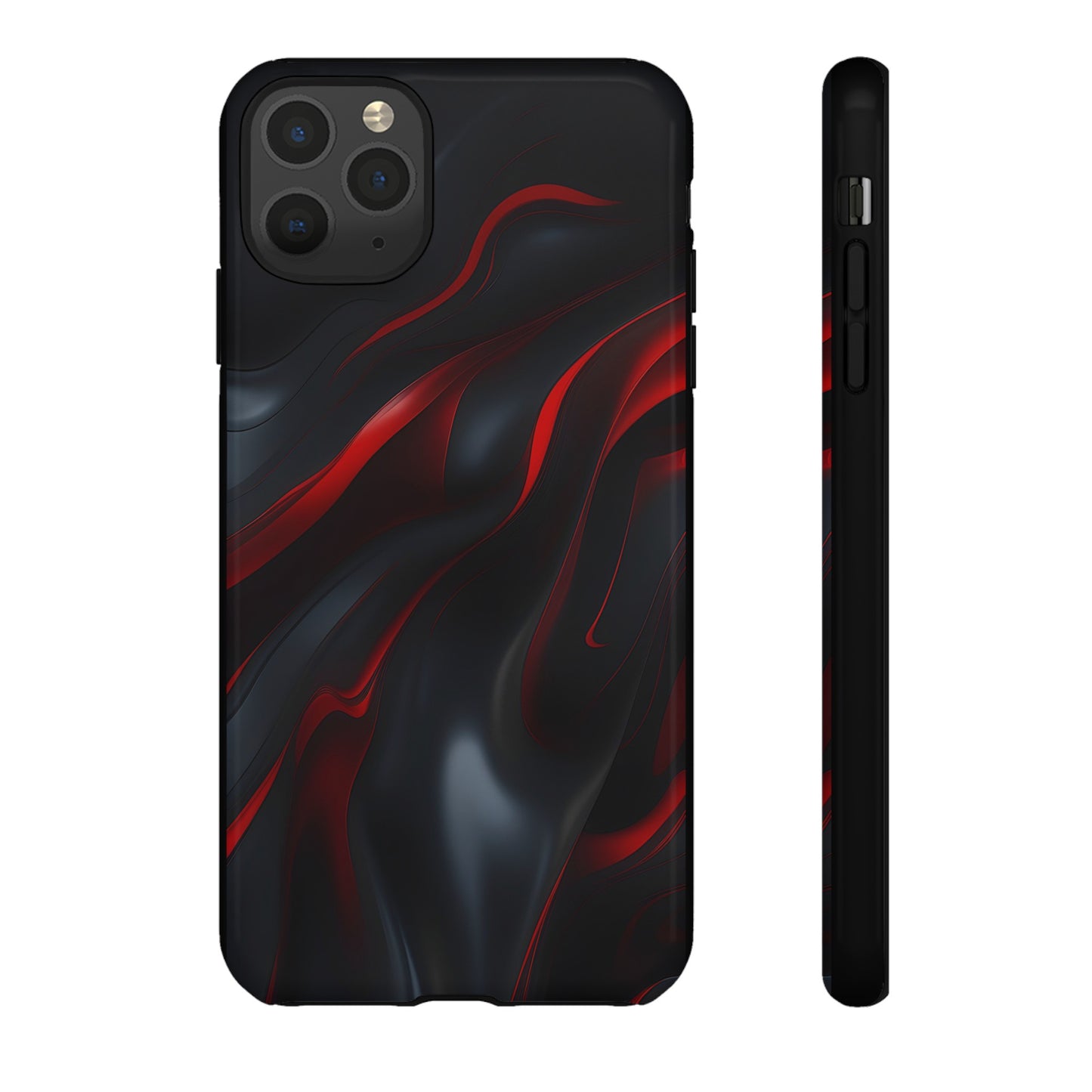 Red Black Tough Case