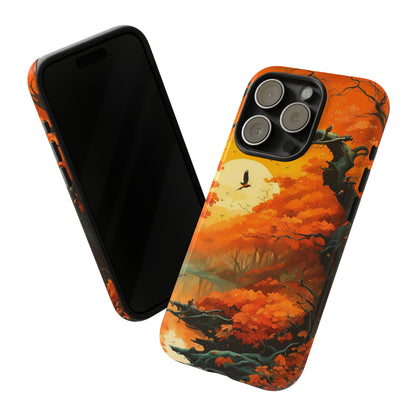 Sunset Tree Tough Case