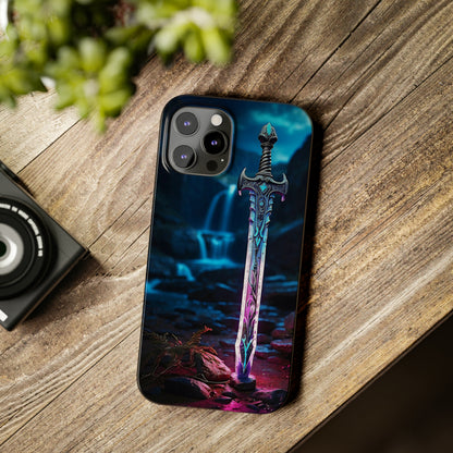 Radiant Sword Slim Phone Case - Colorwink