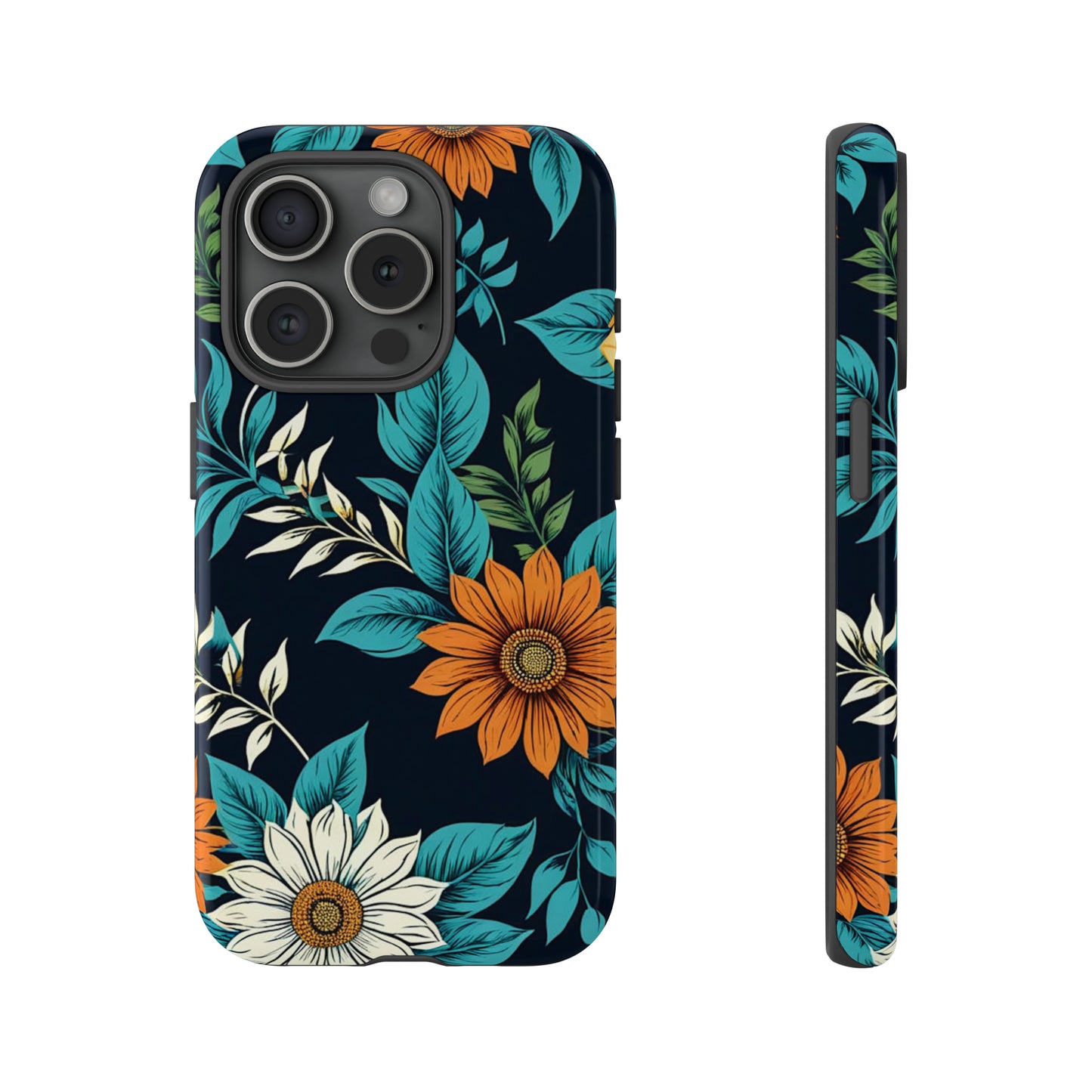 Flower Designs Pattern Tough Case