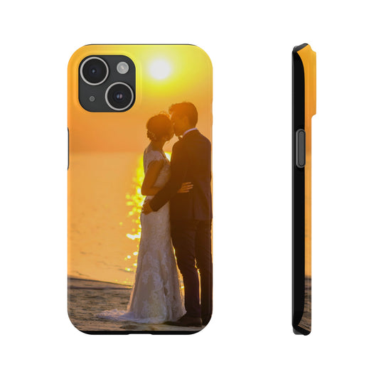 Just Married Slim Phone Case