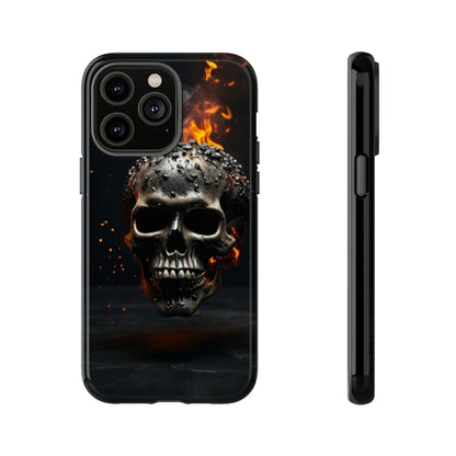 Fiery Skull Tough Case