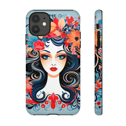 Floral Lady Tough Case