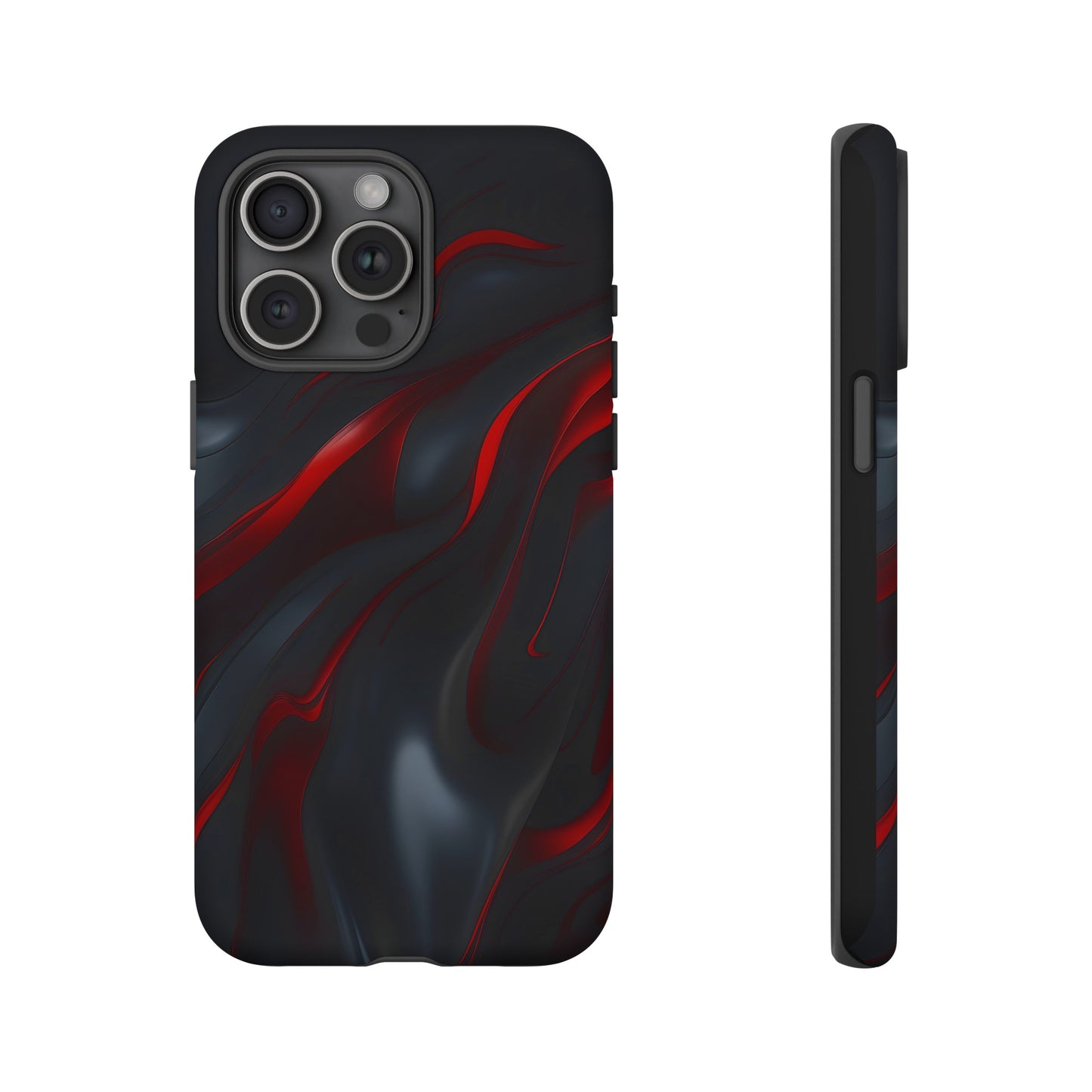 Red Black Tough Case