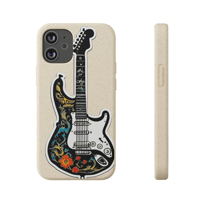 Artistic Guitar Trendy Biodegradable Cases