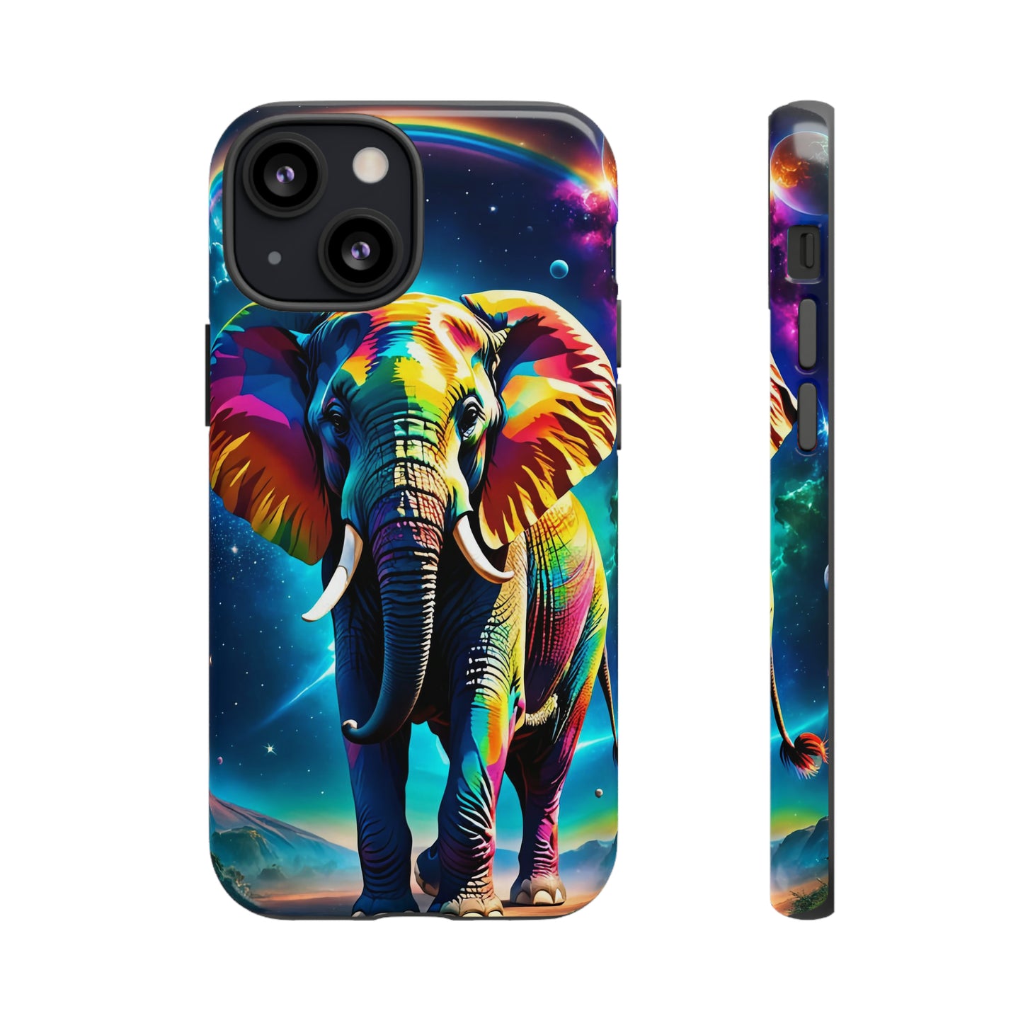 Psychedelic Elephant Tough Case