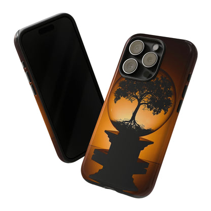 Tree yellow Art Tough Case