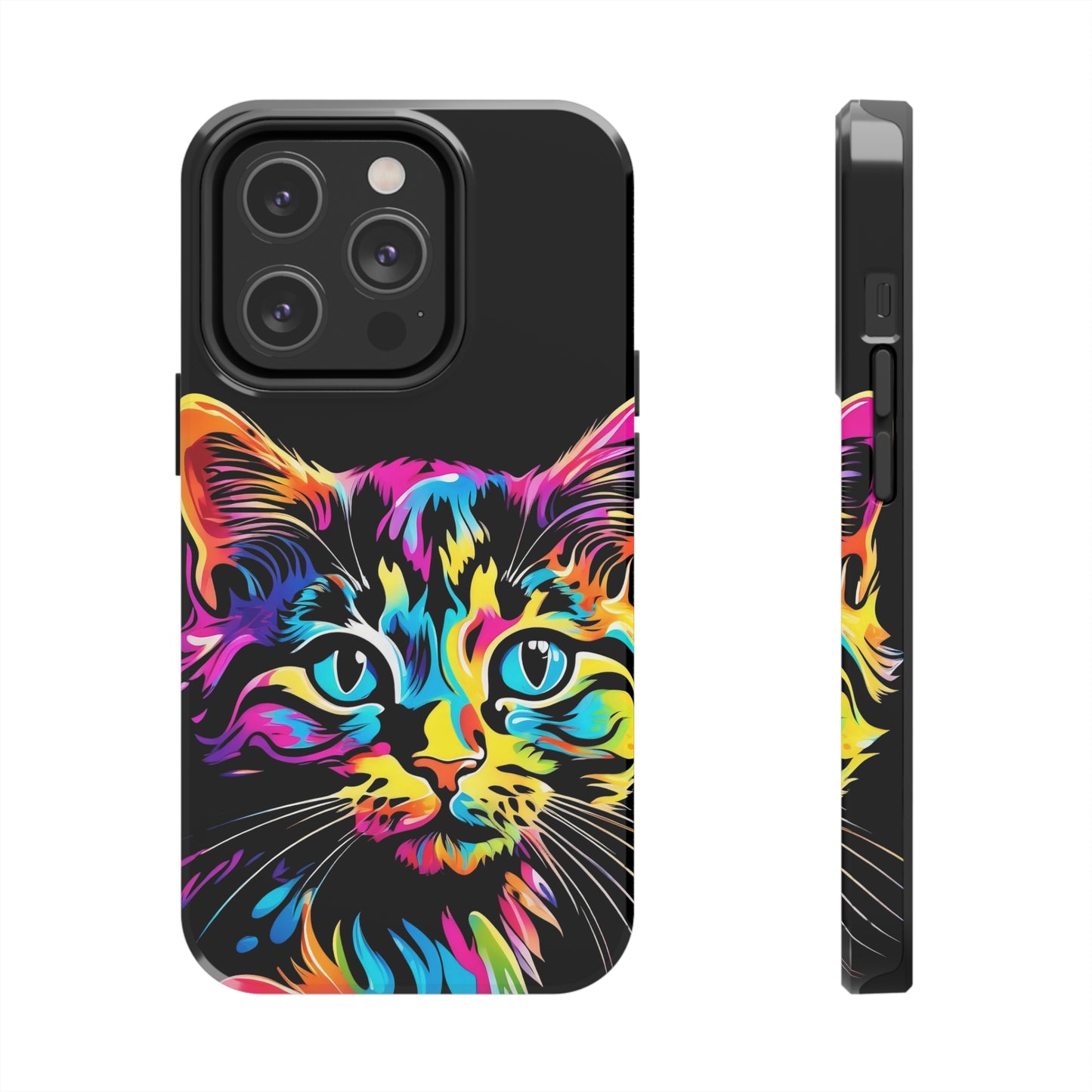 Psychedelic Cat Tough Case