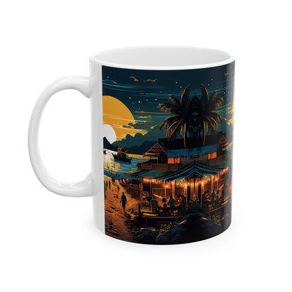 Sunset at Beach Coffee Mug