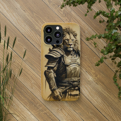 Lion Samurai Biodegradable Case