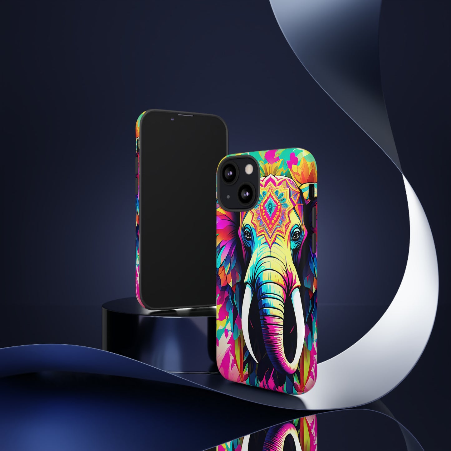 Psychedelic Elephant Tough Case