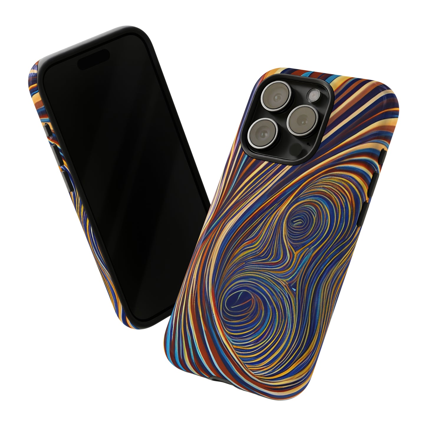 Spiral illusion Pattern Tough Case