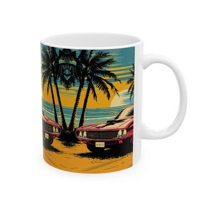 Muscle on Beach Coffee Mug