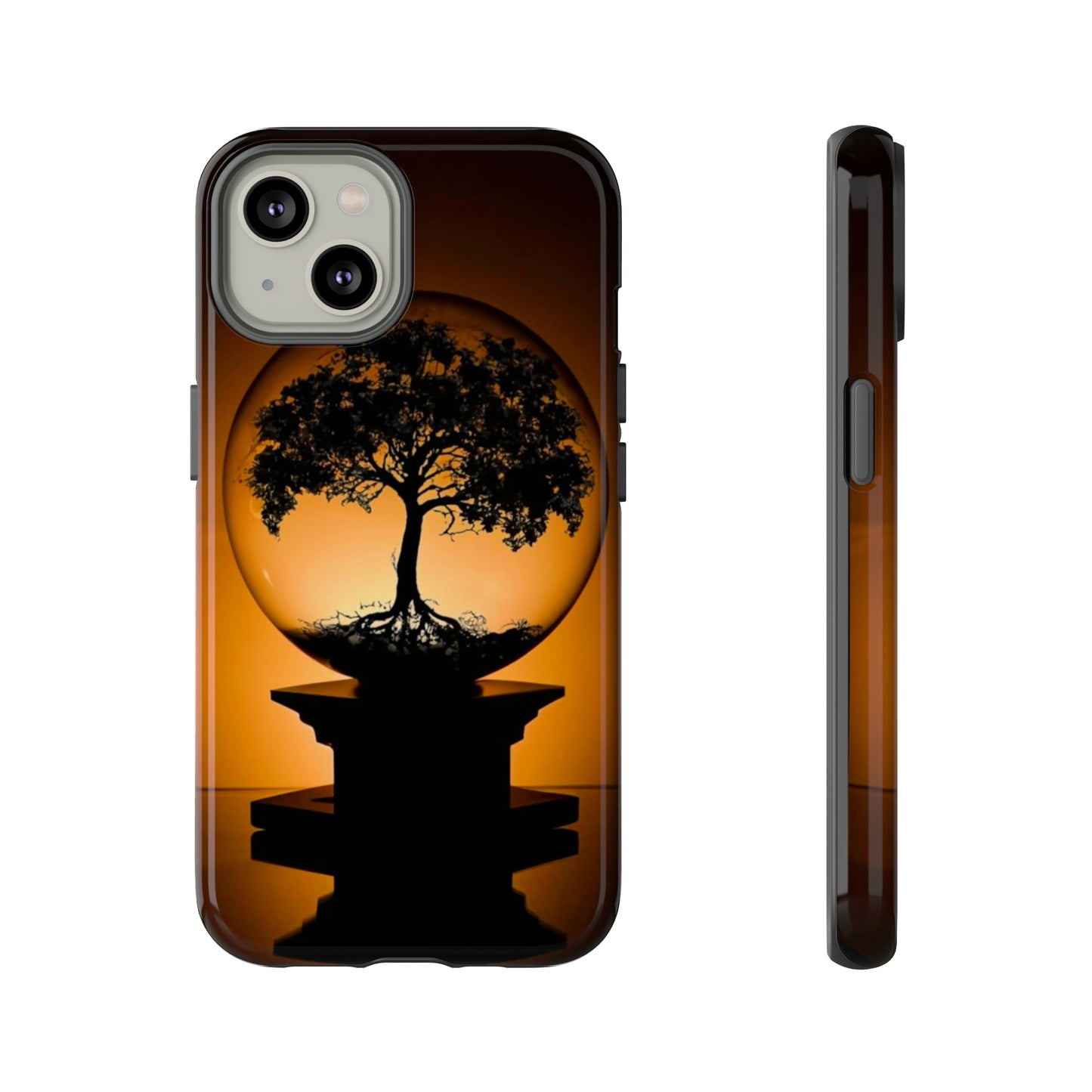 Tree yellow Art Tough Case