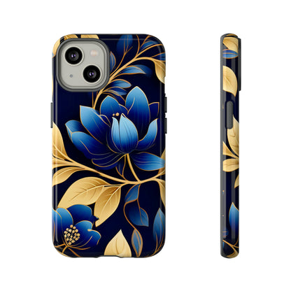 Blue Design Pattern Tough Case