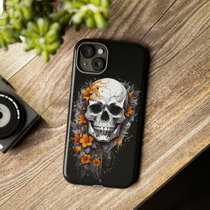 Skulls and Flowers Tough Case