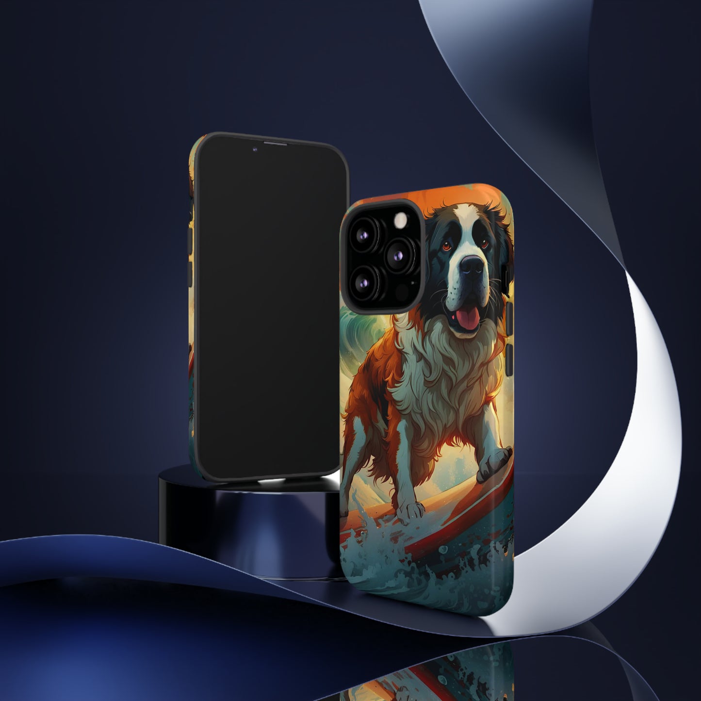 The Dog Surfer Tough Case