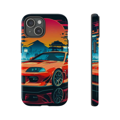 Anime Neon Car Tough Case