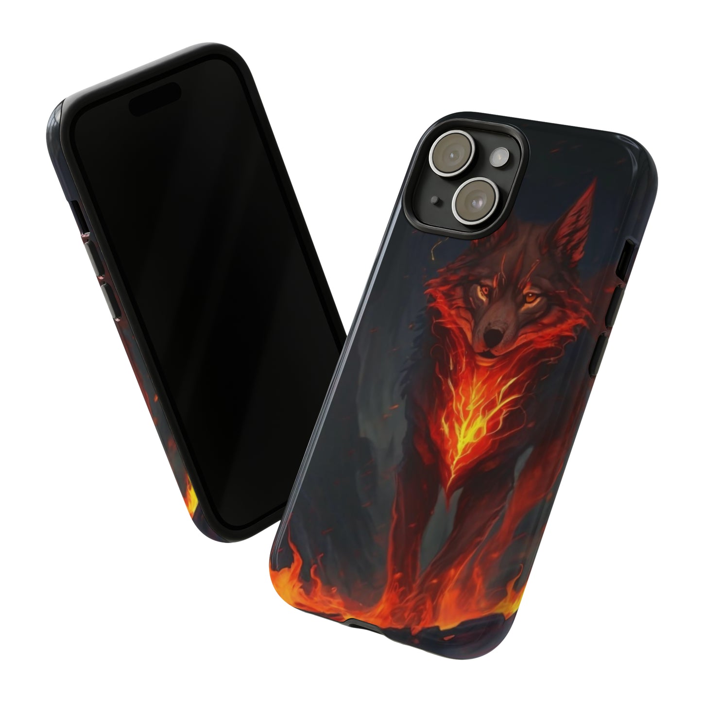 Red Glowing Fox  Tough Case