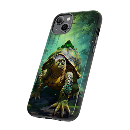 Vibrant Green Turtle Tough Case