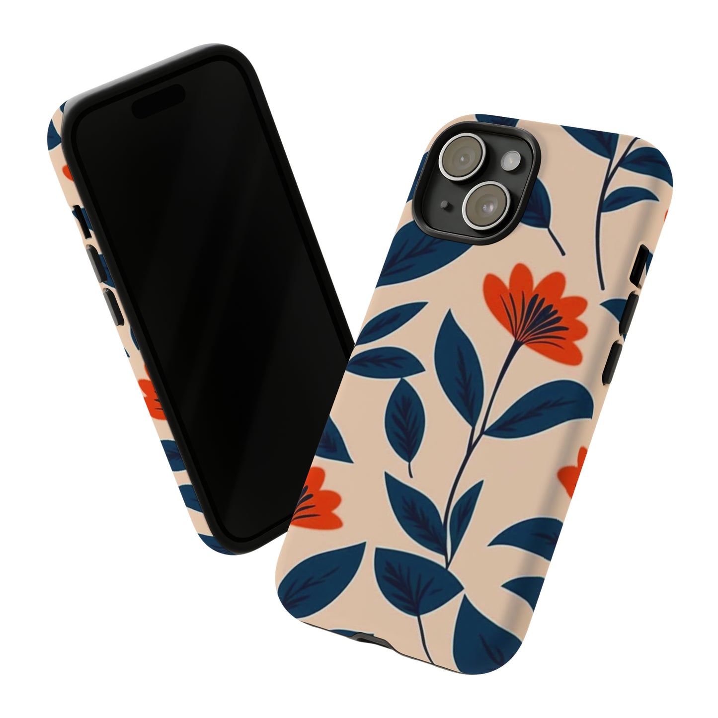 Floral Pattern Tough Case