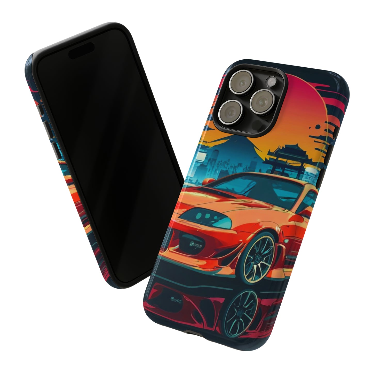 Anime Neon Car Tough Case