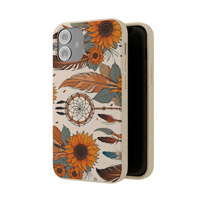 Floral Art Biodegradable Case