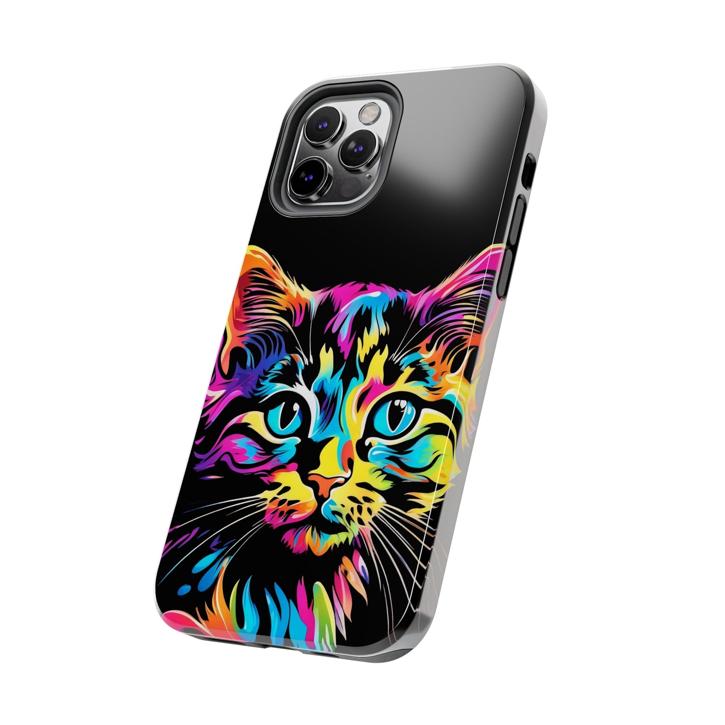 Psychedelic Cat Tough Case