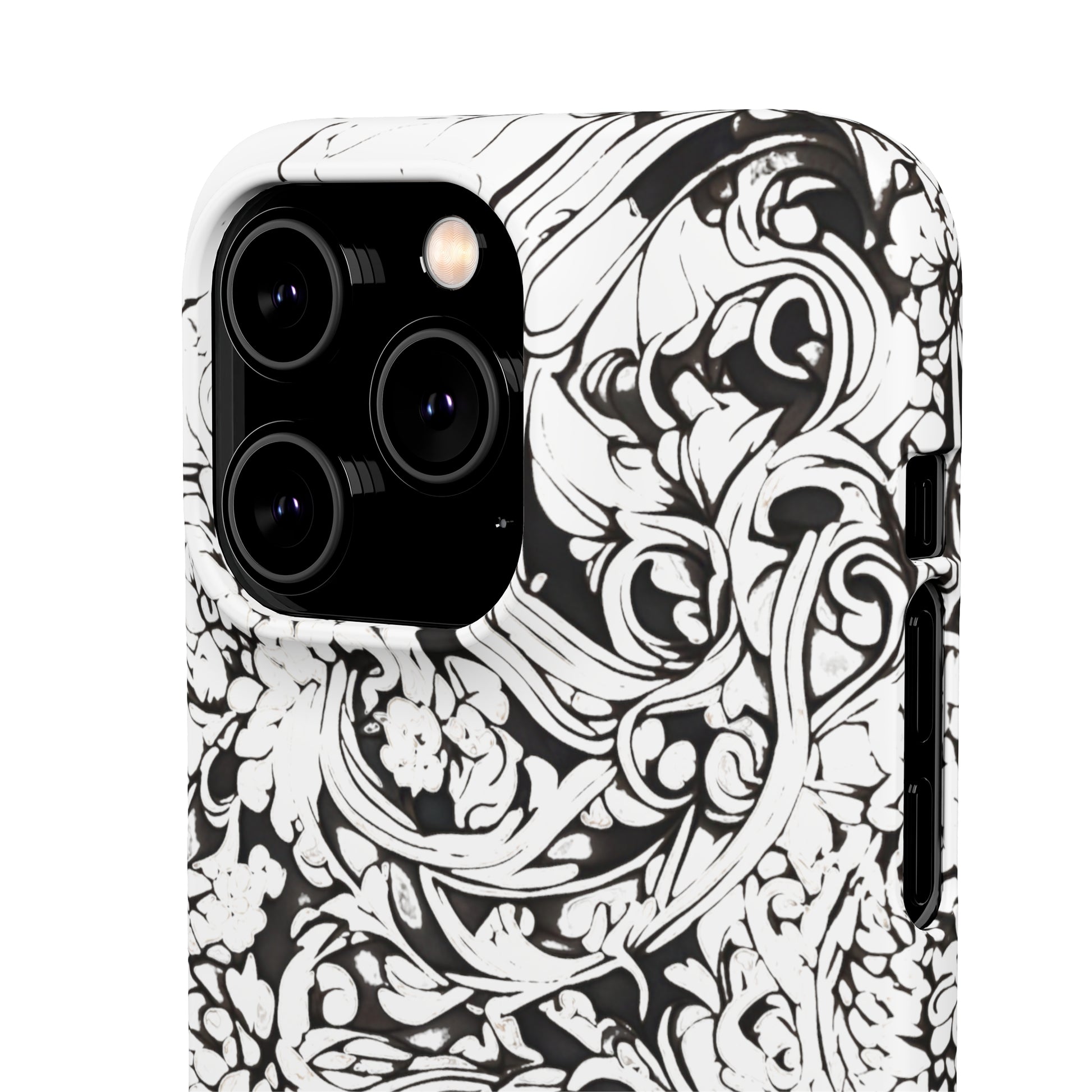 Floral Tattoo Snap Case - Colorwink