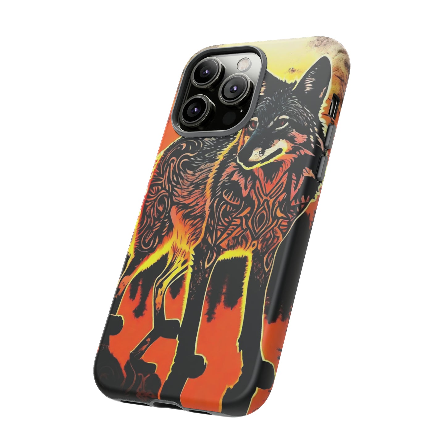 Fiery tail Tough Case