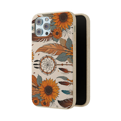 Floral Art Biodegradable Case