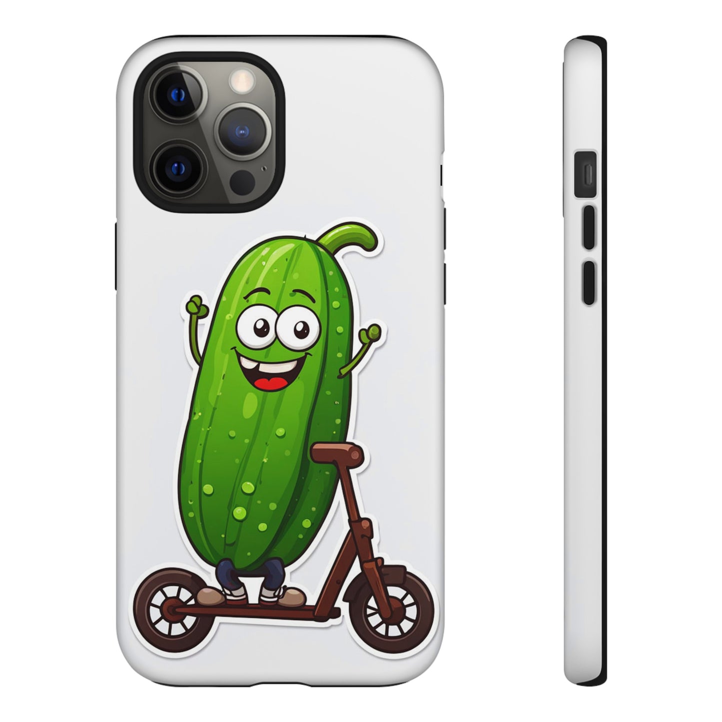 Cucumber on Scooter Tough Case