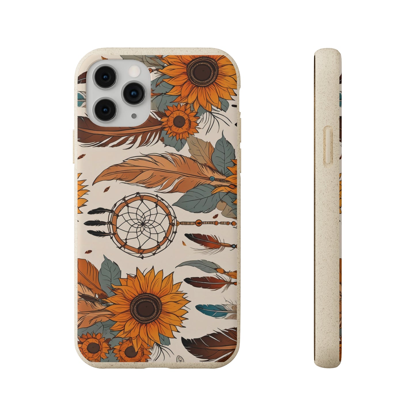 Floral Art Biodegradable Case