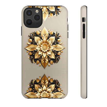 Golden Flower Tough Case