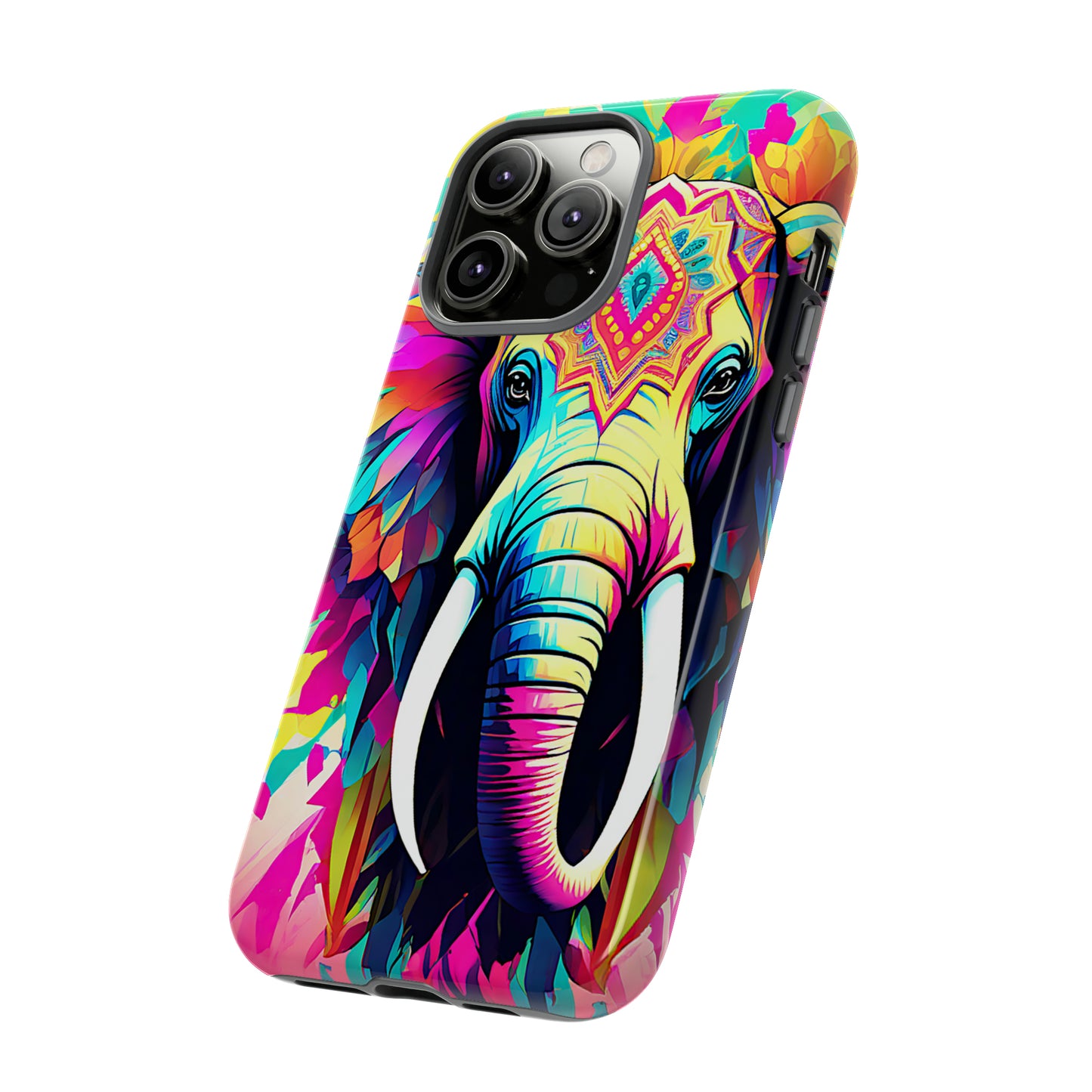 Psychedelic Elephant Tough Case