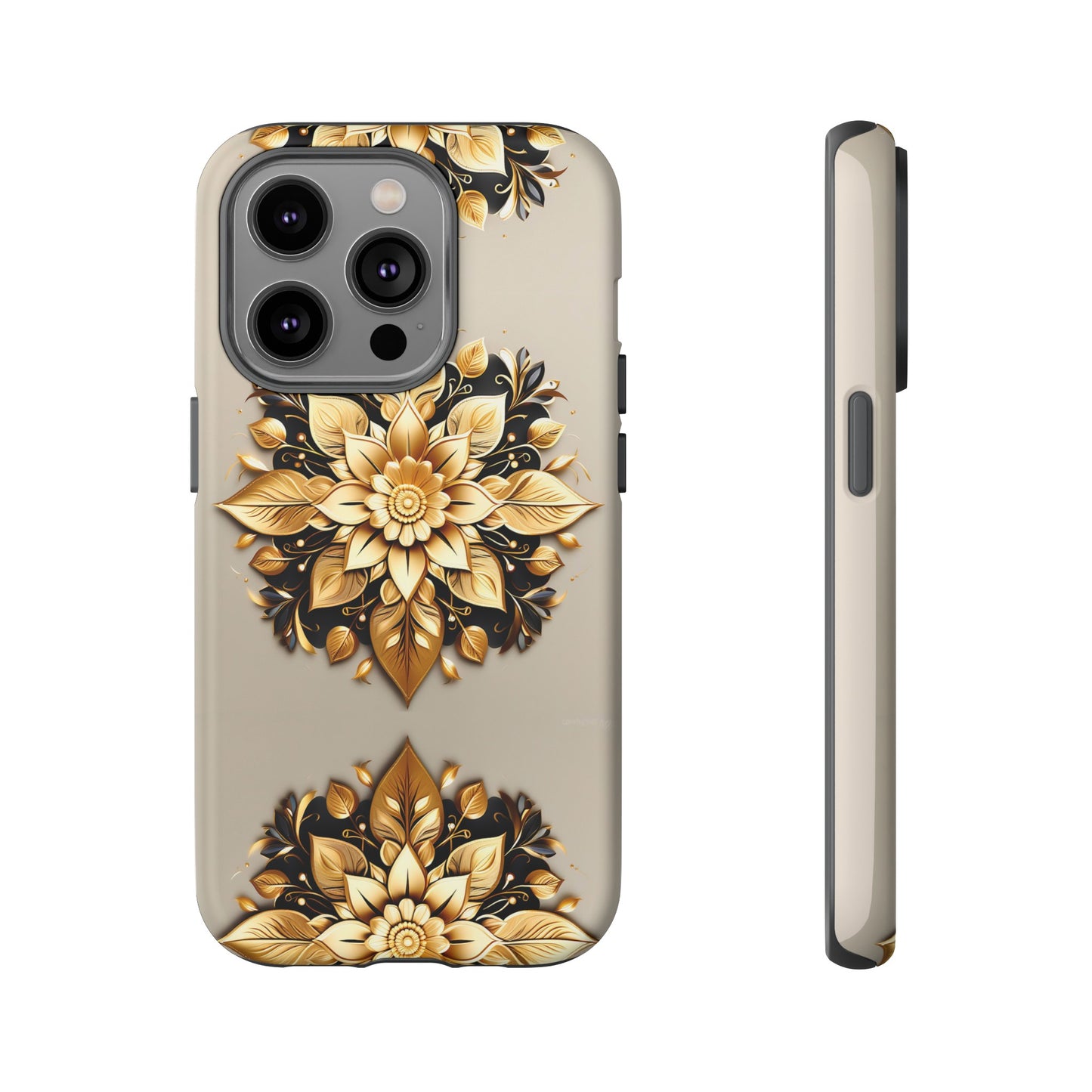 Golden Flower Tough Case