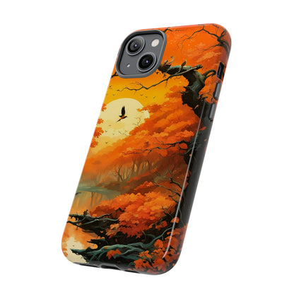 Sunset Tree Tough Case