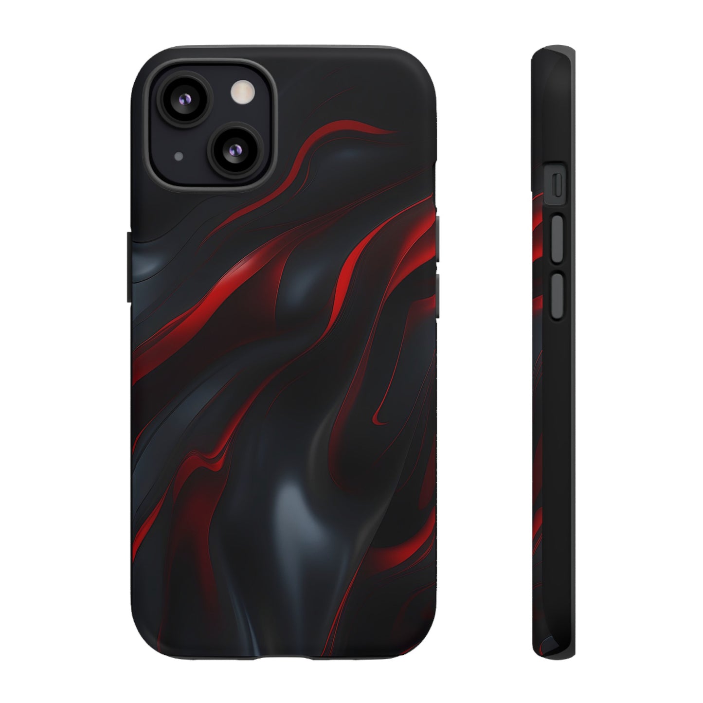 Red Black Tough Case