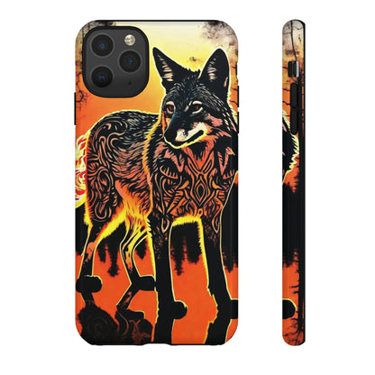 Fiery tail Tough Case