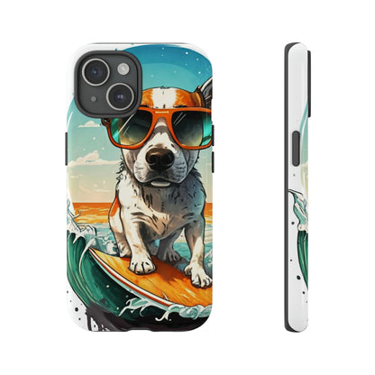 Dog Surfer Tough Case